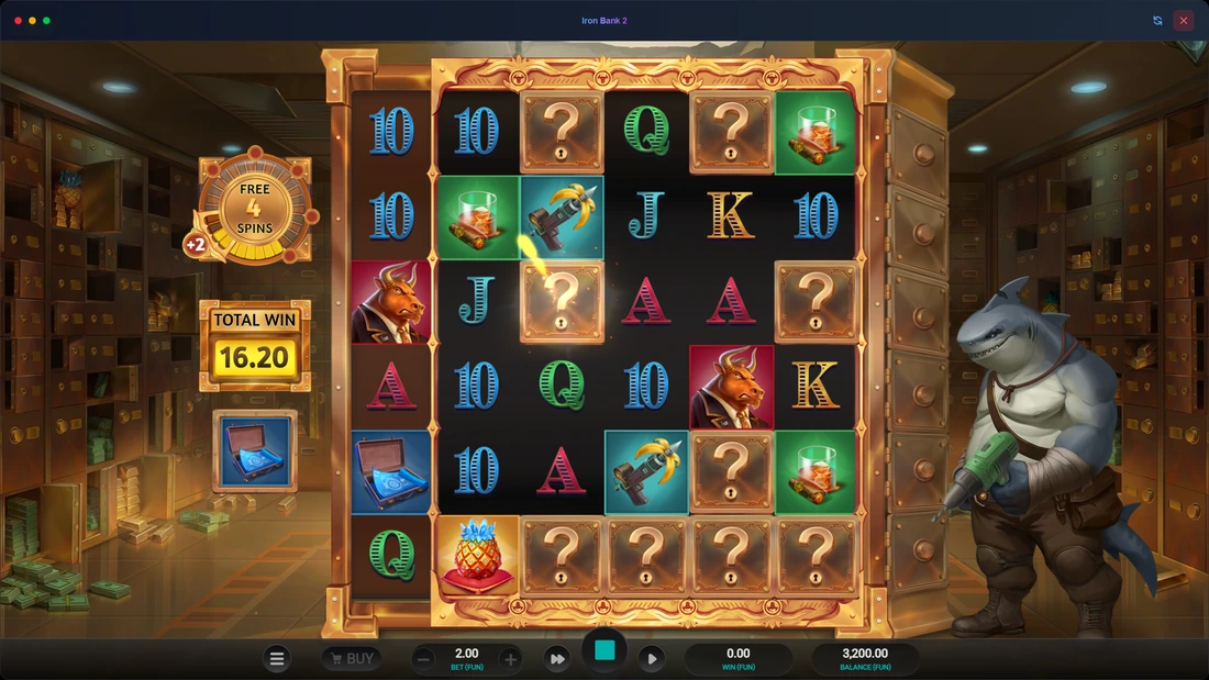 Iron Bank  Mystery Symbol Ultra Bonus